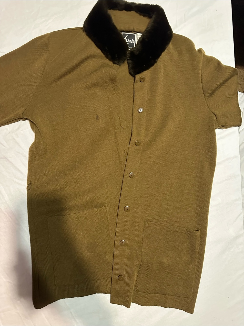 Lennie for Nina Leonard Knit Sweater - Brown